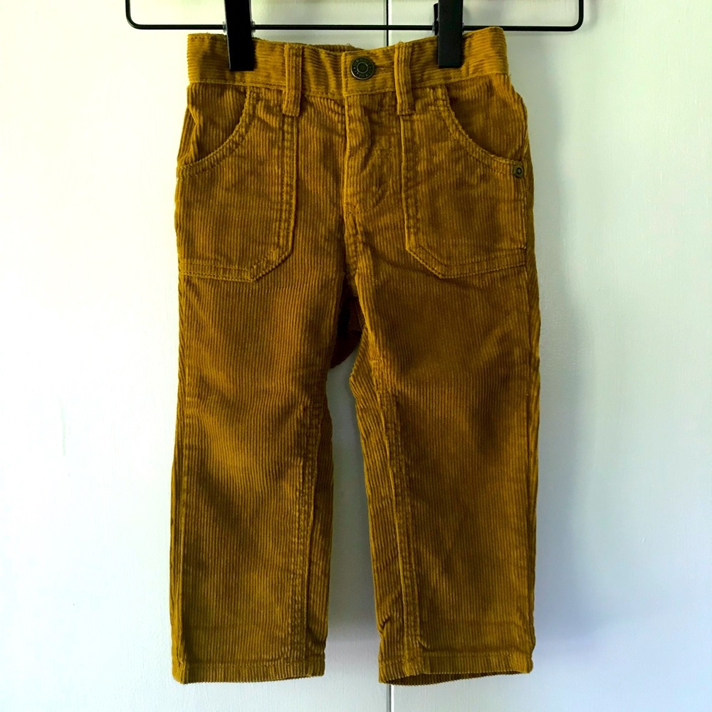 Old Navy boys brown corduroy pants, sz 18 mon
